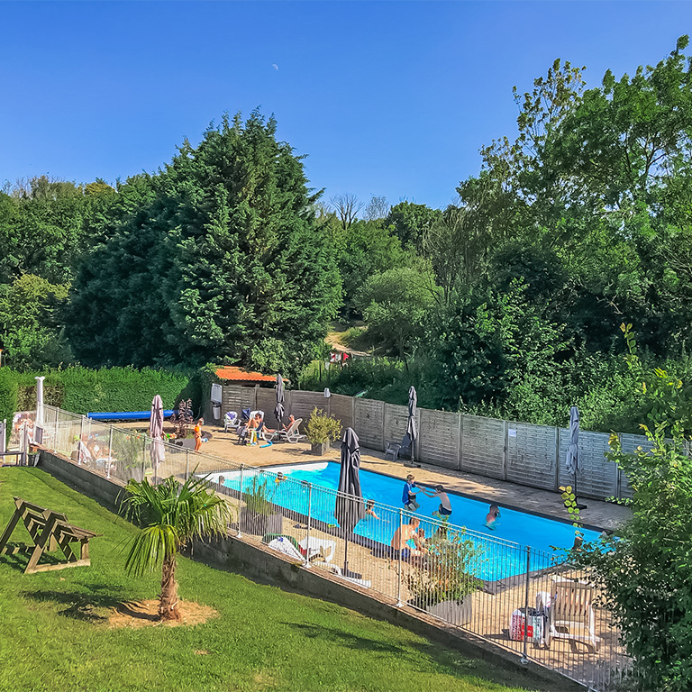 camping piscine chauffee la calotterie
