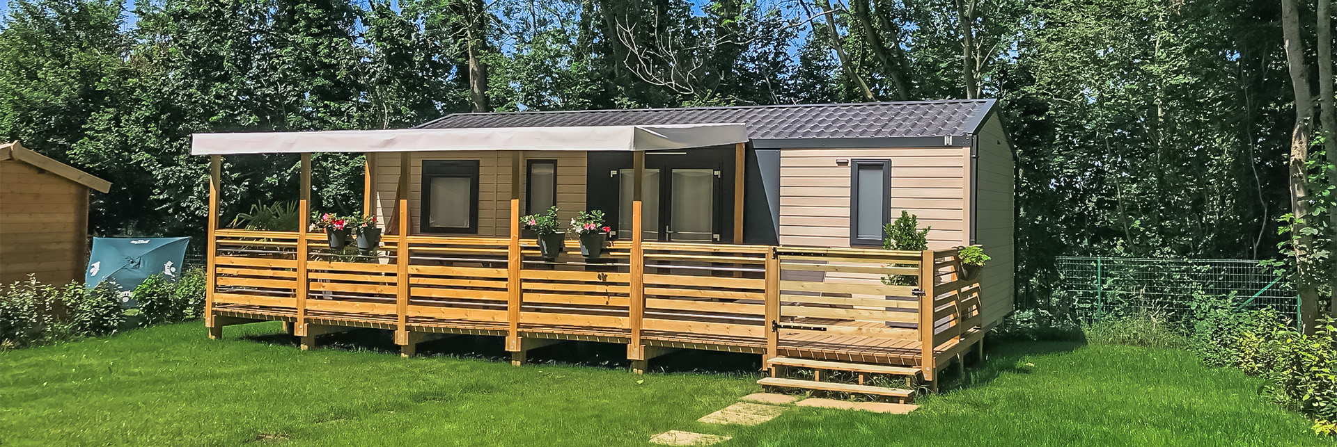 location emplacement mobil home la calotterie