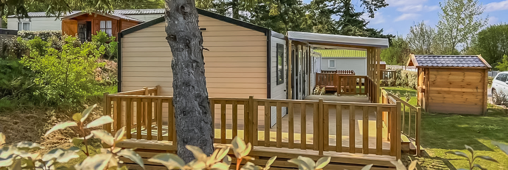 location mobil home la calotterie