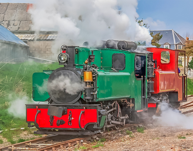 prendre le train a vapeur